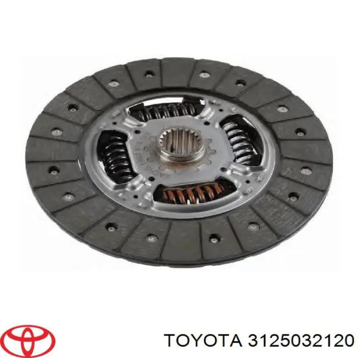 Диск зчеплення на Toyota Camry II V2