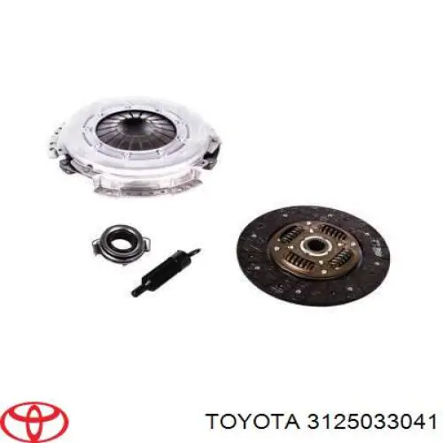 3125033041 Toyota диск зчеплення