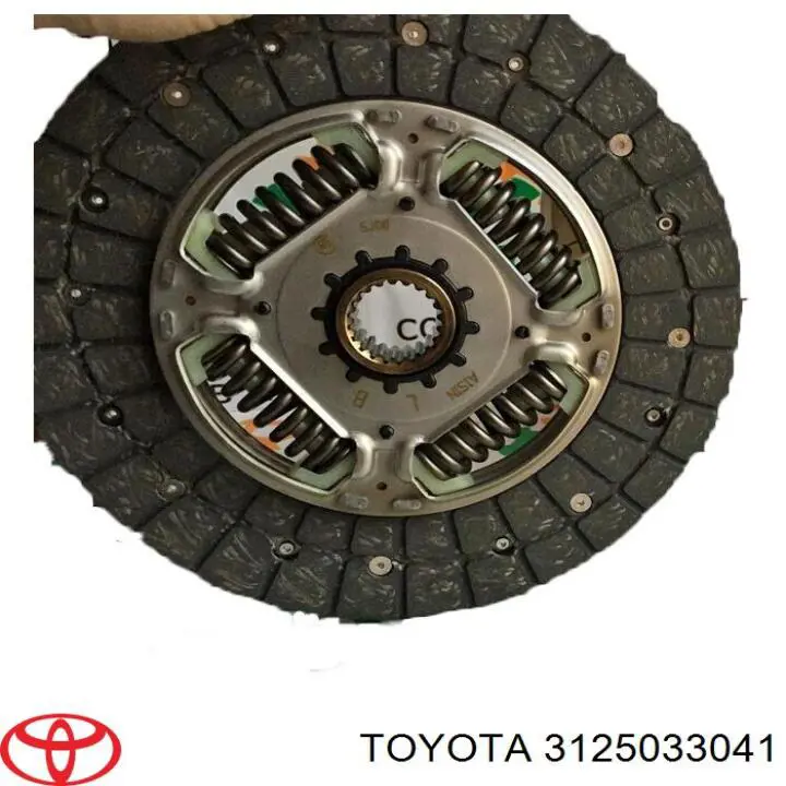 Зчеплення Toyota 3125033041 ціна, від 110.38 USD