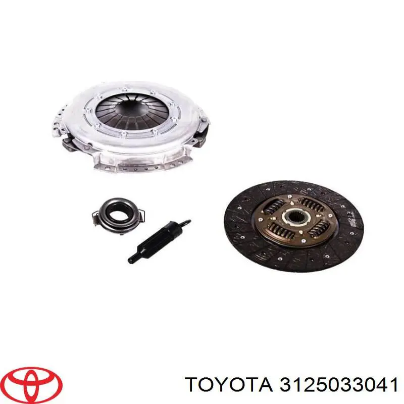 Купити 3125033041 Toyota Диск зчеплення