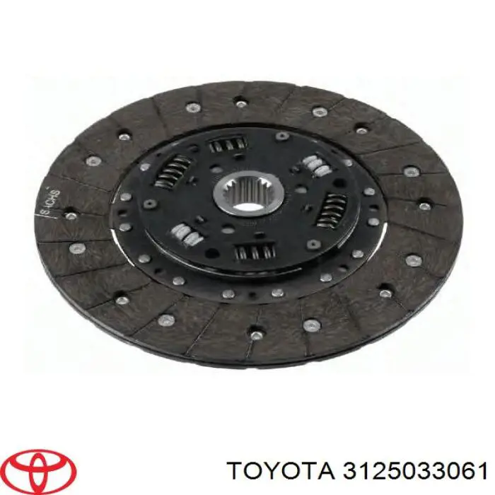 3125033061 Toyota Диск зчеплення