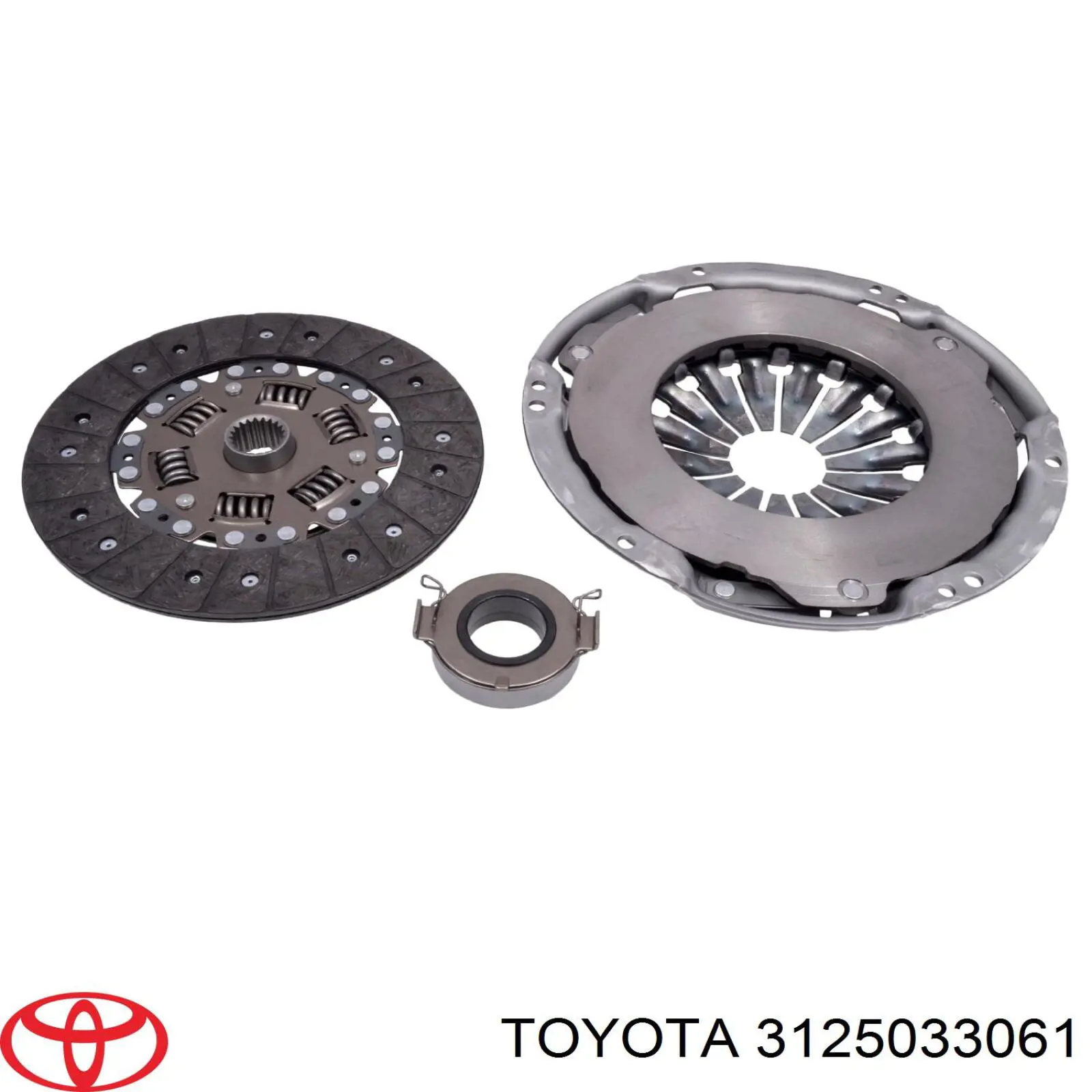 Зчеплення Toyota 3125033061 ціна, від 37.14 USD
