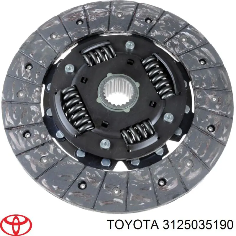 3125035190 Toyota диск зчеплення