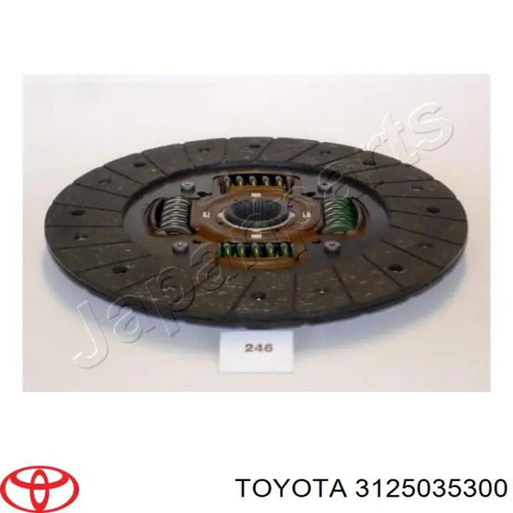 3125035300 Toyota диск зчеплення