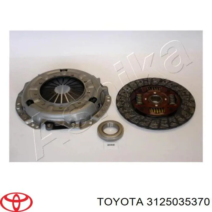 Диск зчеплення 3125035370 Toyota