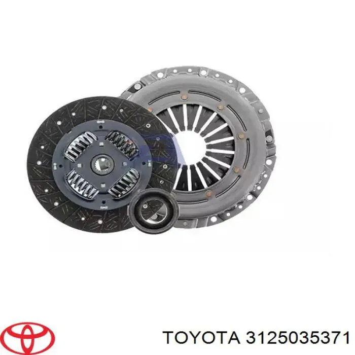 Зчеплення Toyota 3125035232 ціна, від 40.08 USD