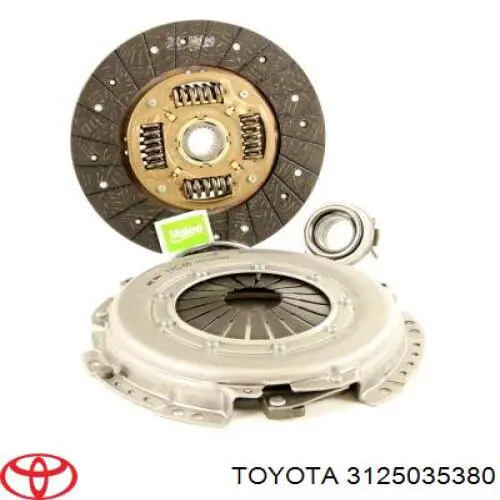 3125035380 Toyota диск зчеплення