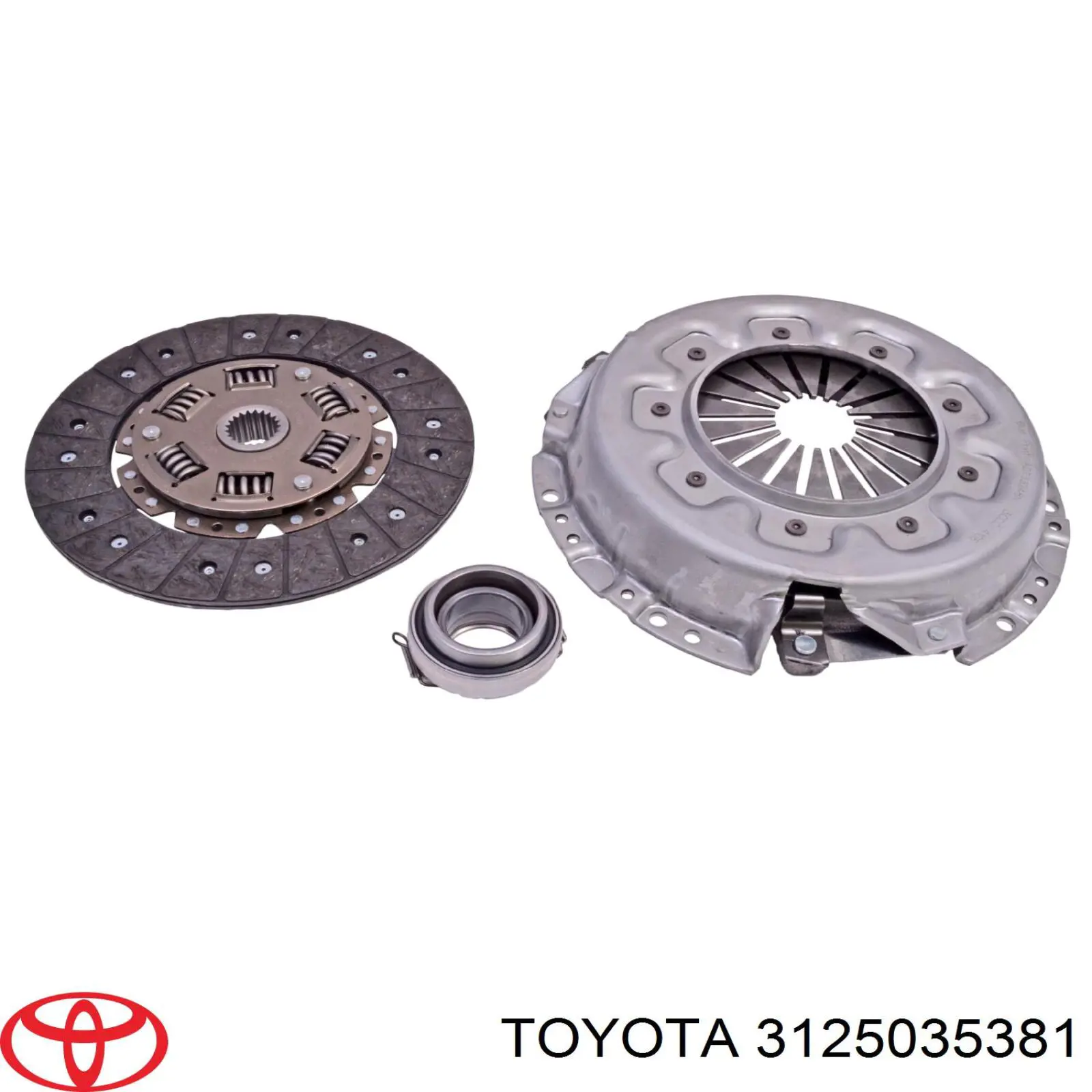 3125035381 Toyota Диск зчеплення