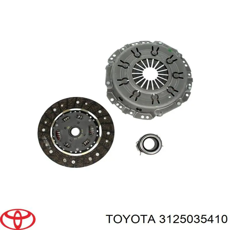 3125035410 Toyota диск зчеплення