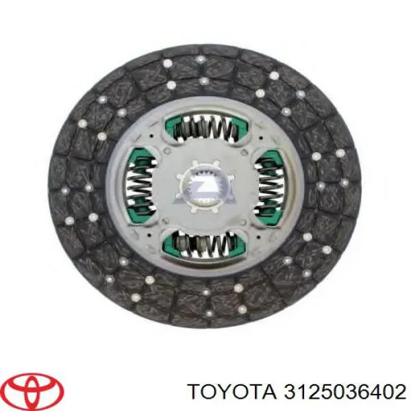 3125036470 Toyota диск зчеплення