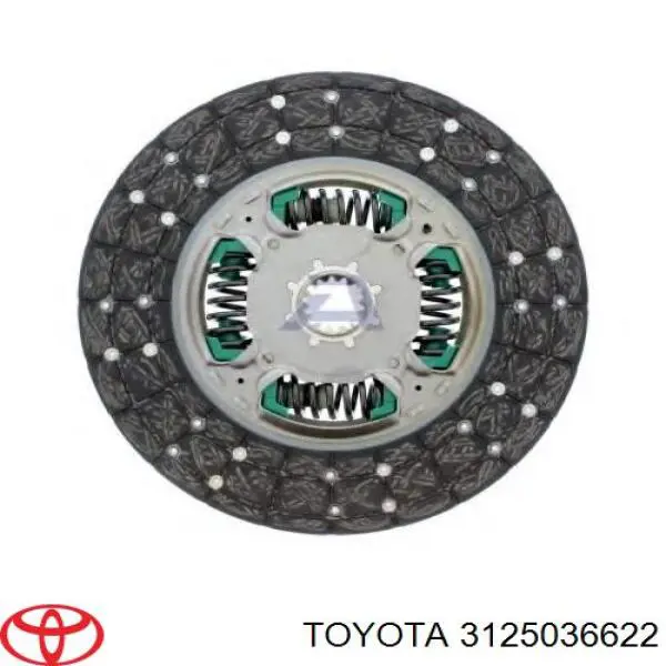 Диск зчеплення 3125060440 Toyota