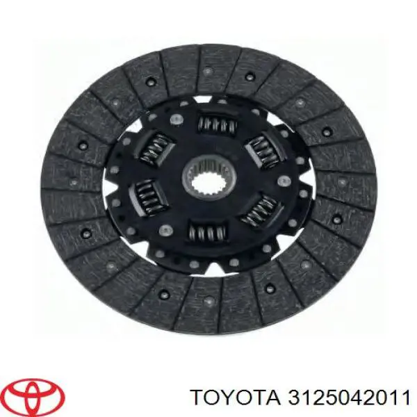 3125042011 Toyota диск зчеплення