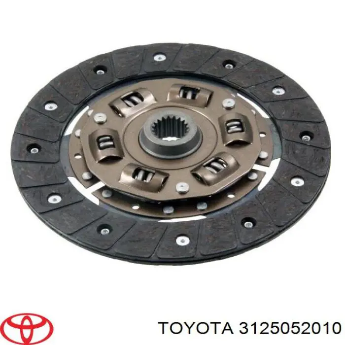 Диск зчеплення 3125052010 Toyota