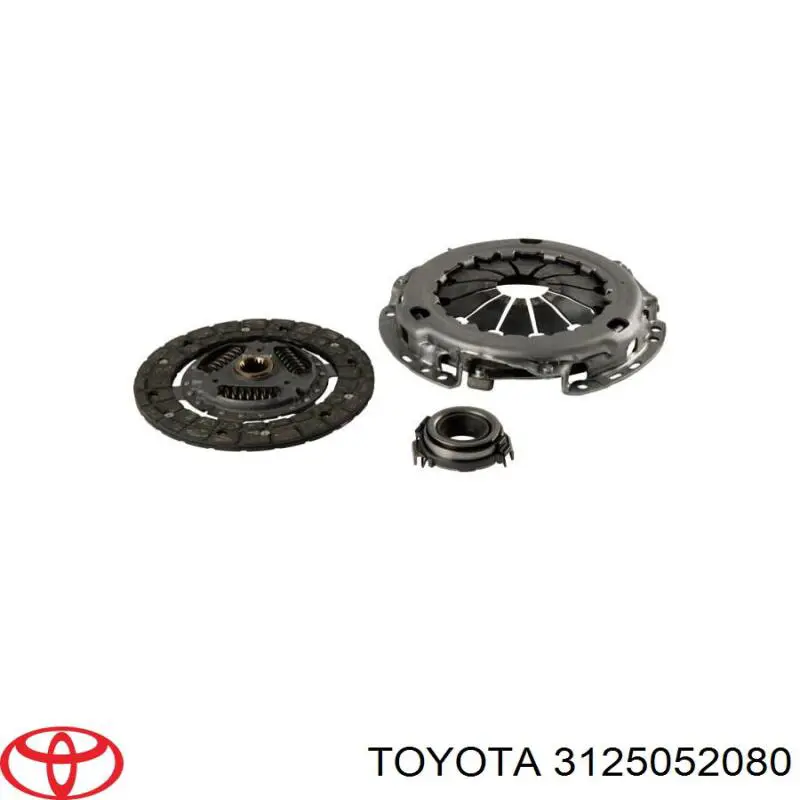 Зчеплення Toyota 3125052080 ціна, від 31.93 USD