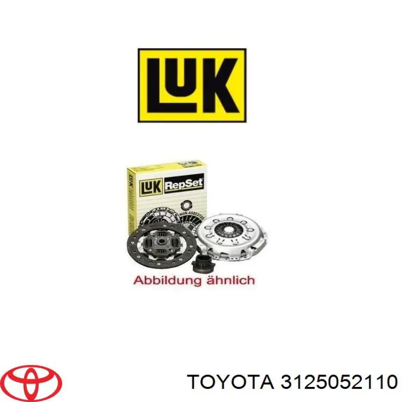 Купити 3125052110 Toyota Диск зчеплення