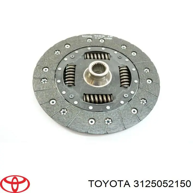 Зчеплення Toyota 3125052151 ціна, від 162.77 USD