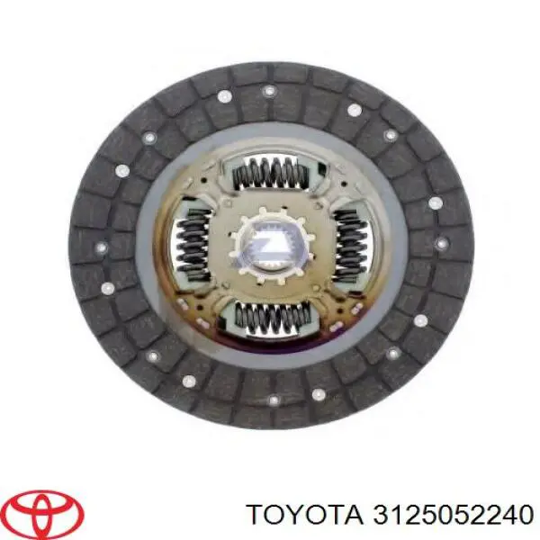 Зчеплення Toyota 3125052240 ціна, від 37.81 USD