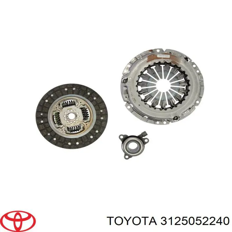 Купити 3125052240 Toyota Диск зчеплення