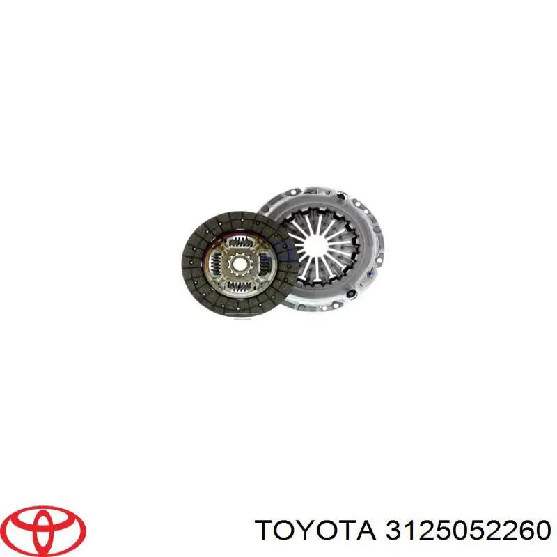 Диск зчеплення 3125052131 Toyota