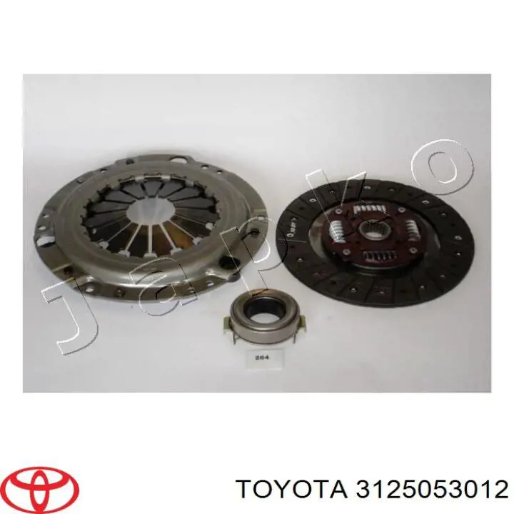 Зчеплення Toyota 3125053012 ціна, від 170.43 USD
