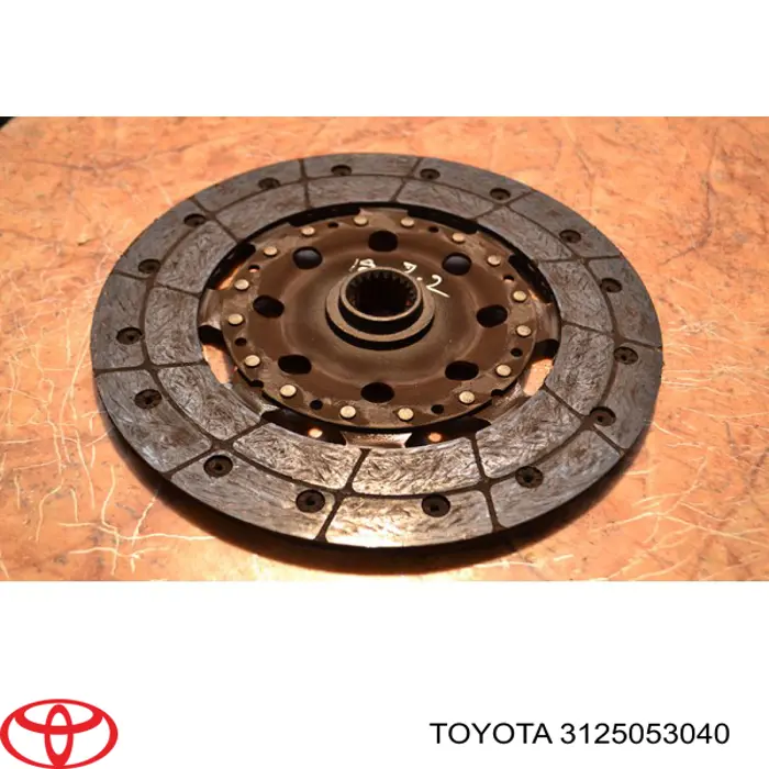 3125053040 Toyota диск зчеплення