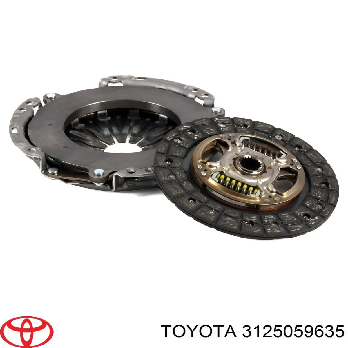 Комплект зчеплення (3 частини) Toyota 3125059635 ціна, від 143.68 USD
