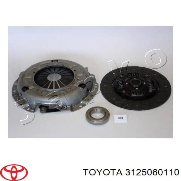 3125060110 Toyota диск зчеплення