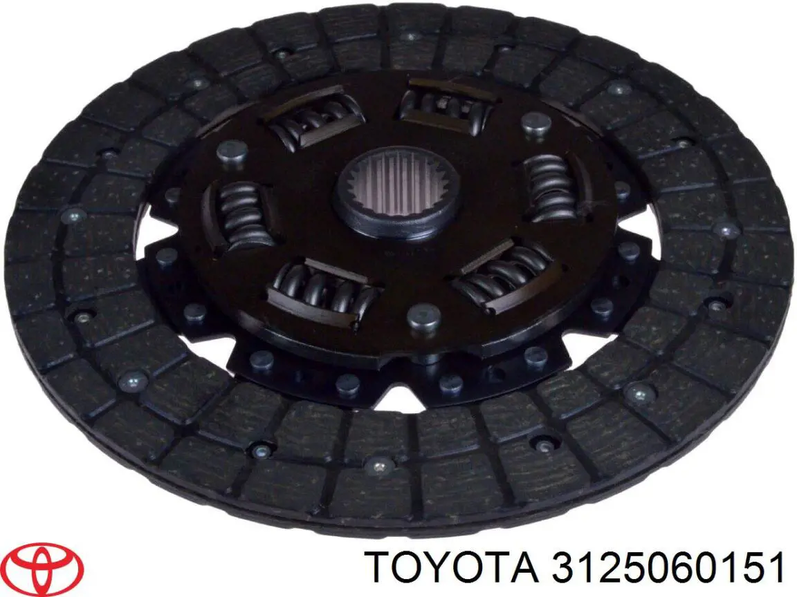 3125060151 Toyota диск зчеплення