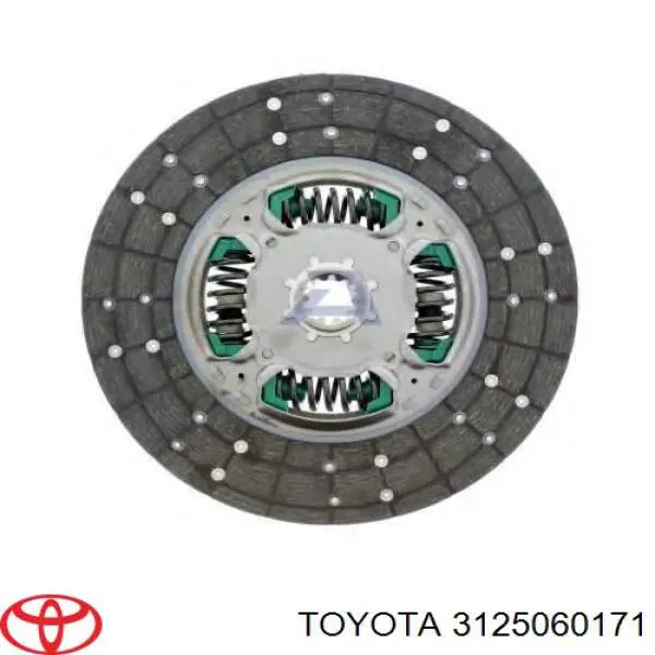 Зчеплення Toyota 3125060171 ціна, від 54.22 USD