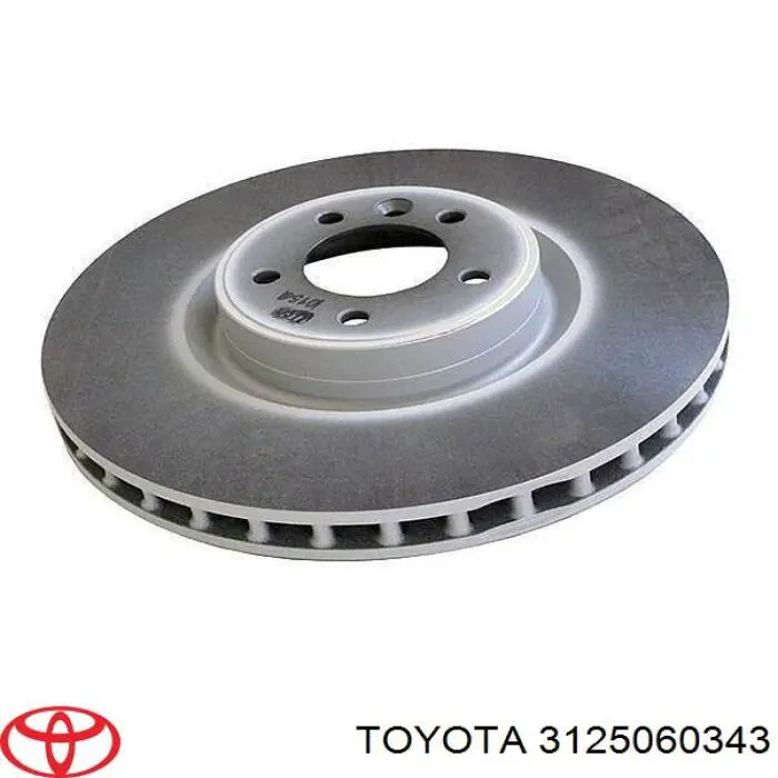 Диск зчеплення 3125060343 Toyota