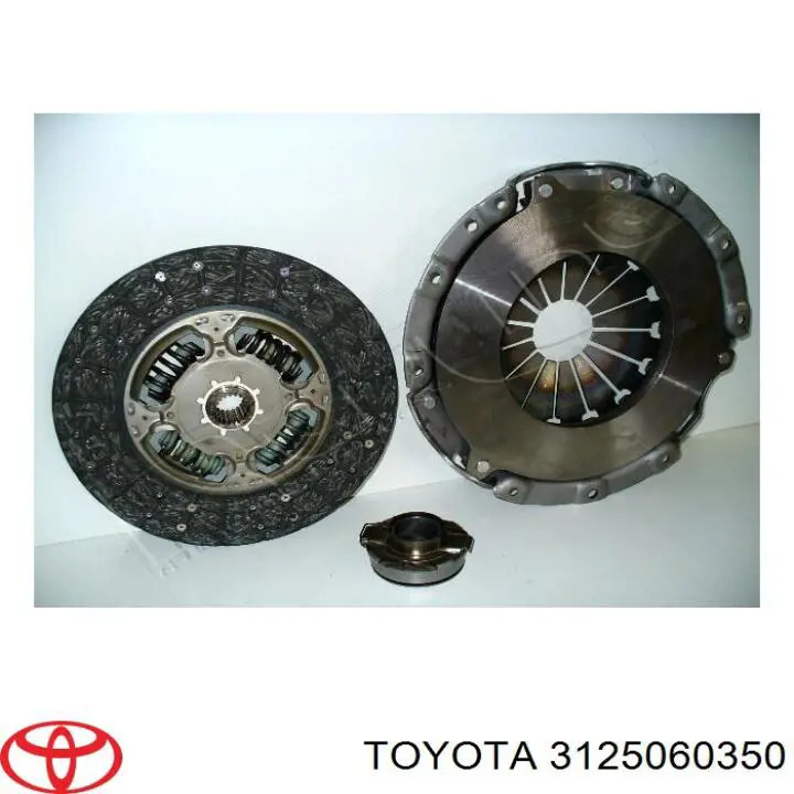 Зчеплення Toyota 3125060520 ціна, від 81.32 USD