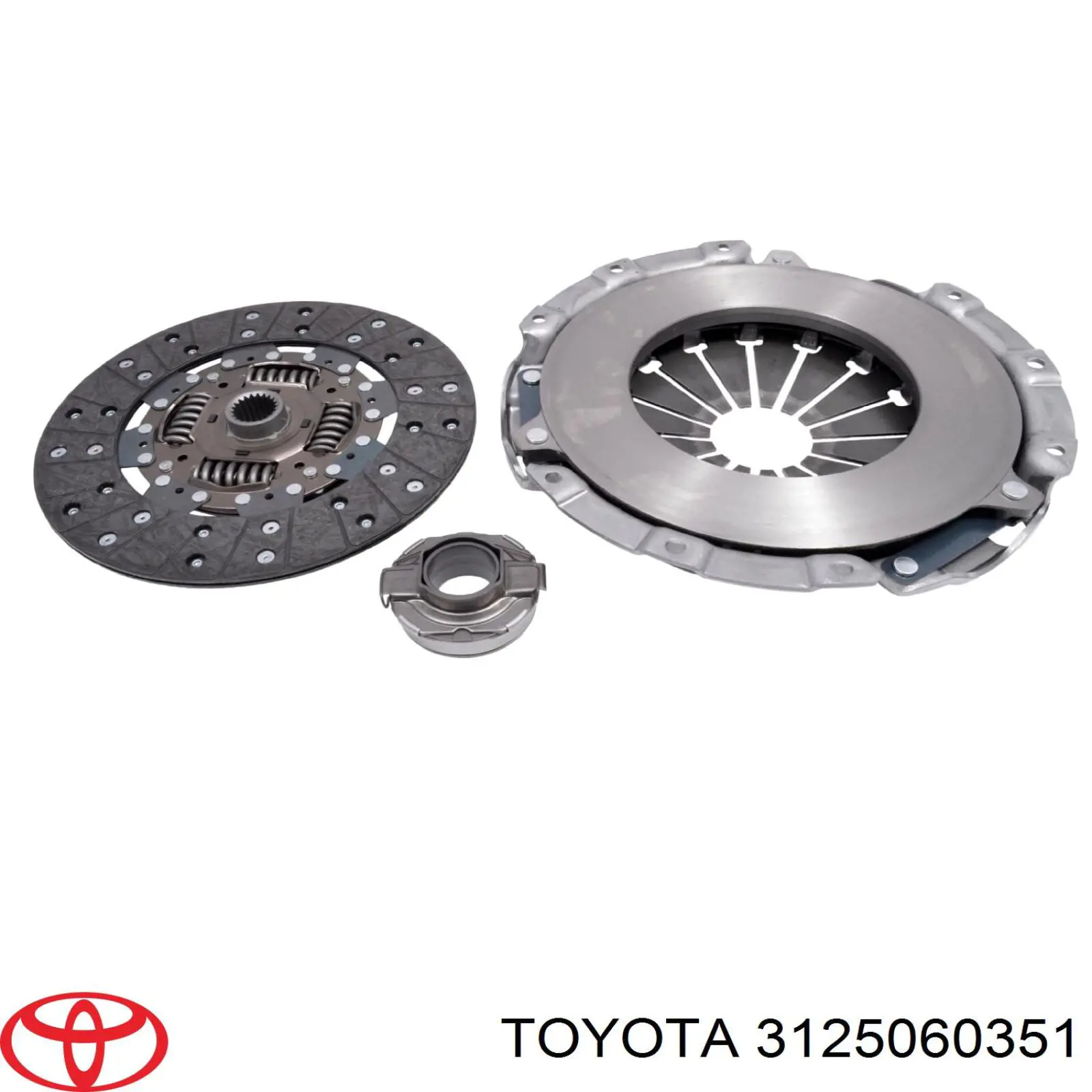 3125060351 Toyota диск зчеплення