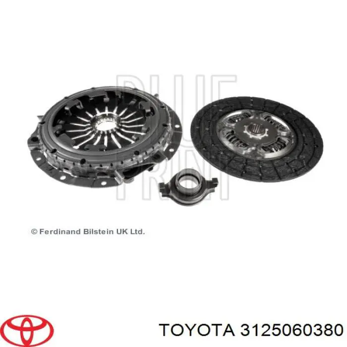 3125060380 Toyota диск зчеплення