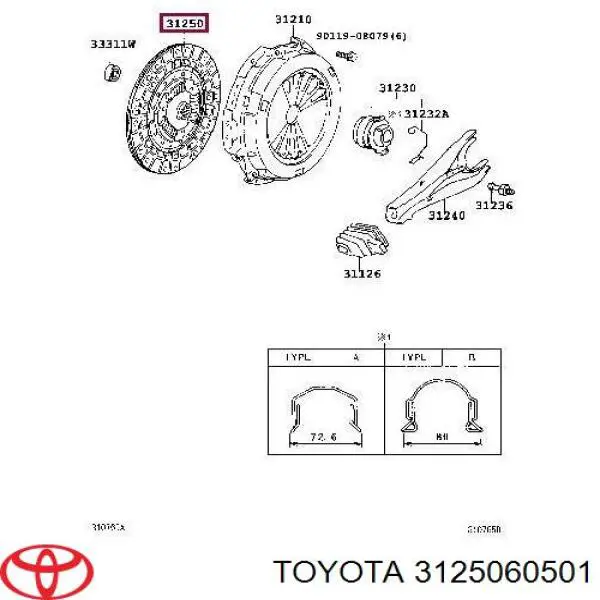  3125060501 Toyota