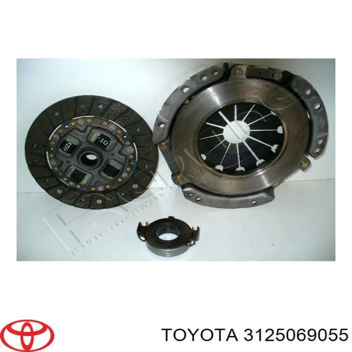 Купити 3125069055 Toyota Комплект зчеплення (диск, корзина, підшипник)