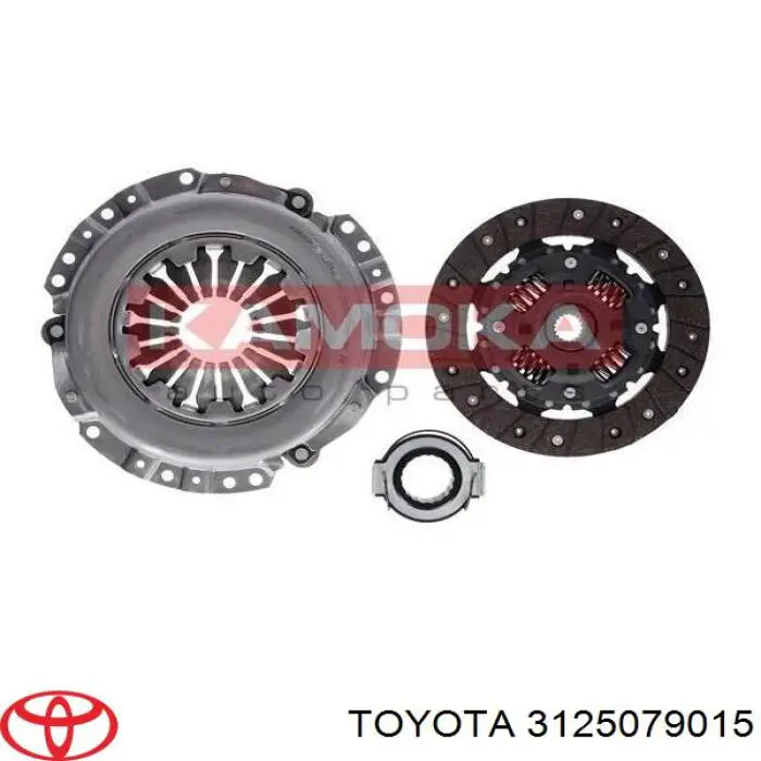 Комплект зчеплення (3 частини) Toyota 3125079015 ціна, від 128.62 USD