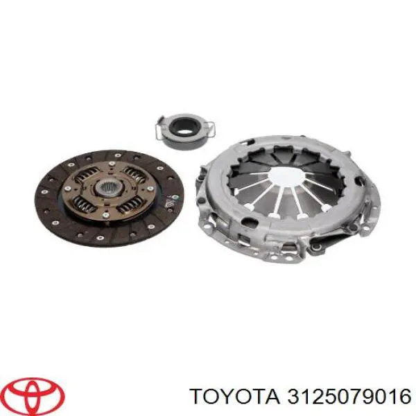 Комплект зчеплення (3 частини) 3125079016 Toyota