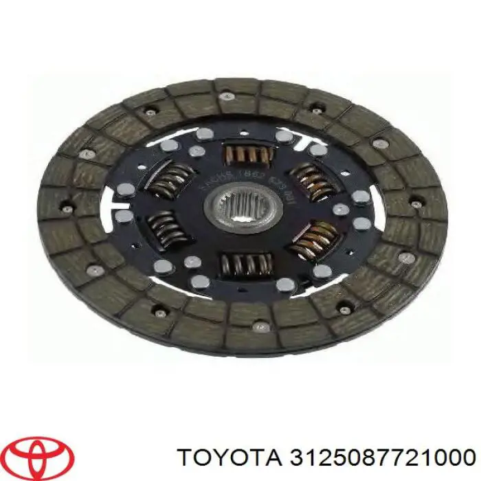 Диск зчеплення 3125087721000 Toyota