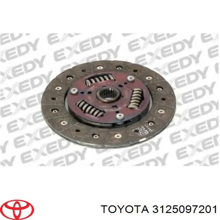3125097201 Toyota Диск зчеплення