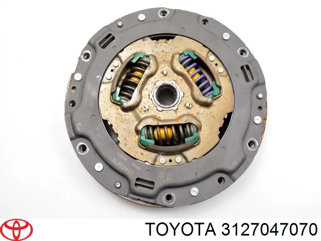 Зчеплення Toyota 3127047070 ціна, від 93.12 USD