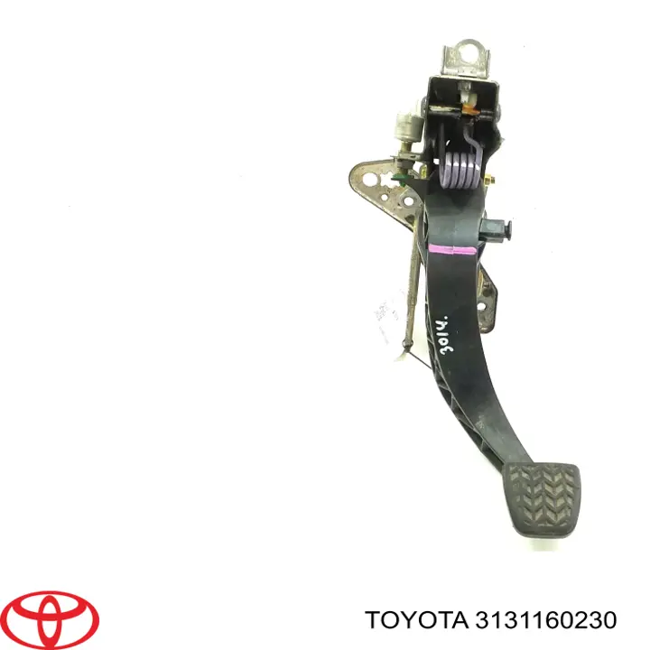 Педаль і привід управління зчепленням Toyota 3131160230 ціна, від 38.00 USD