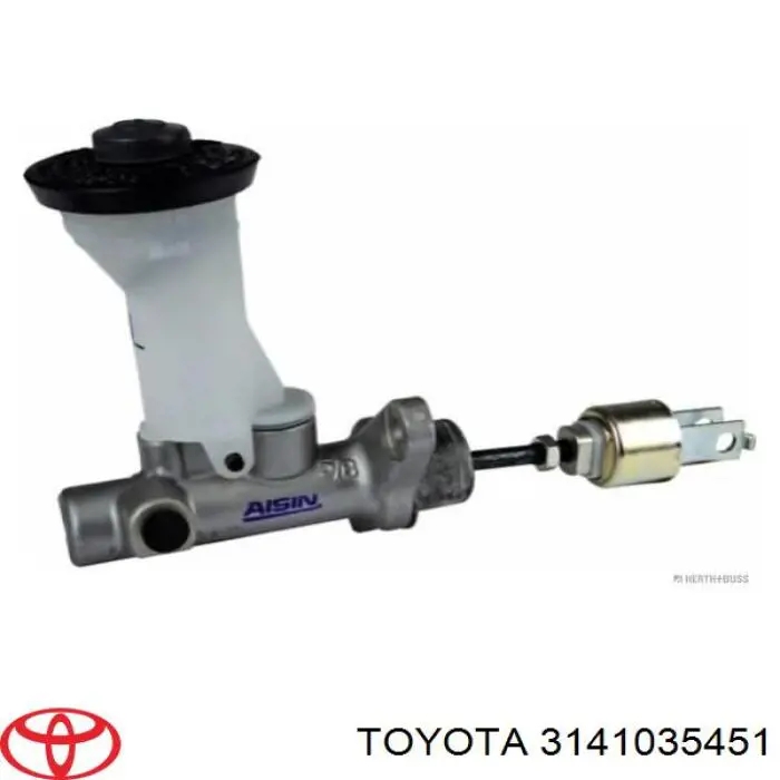 3141035451 Toyota Циліндр зчеплення, головний