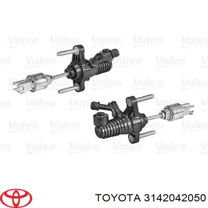 Циліндр зчеплення, головний 3142042051 Toyota