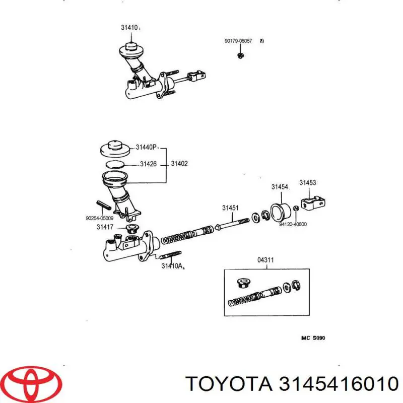  3145416010 Toyota