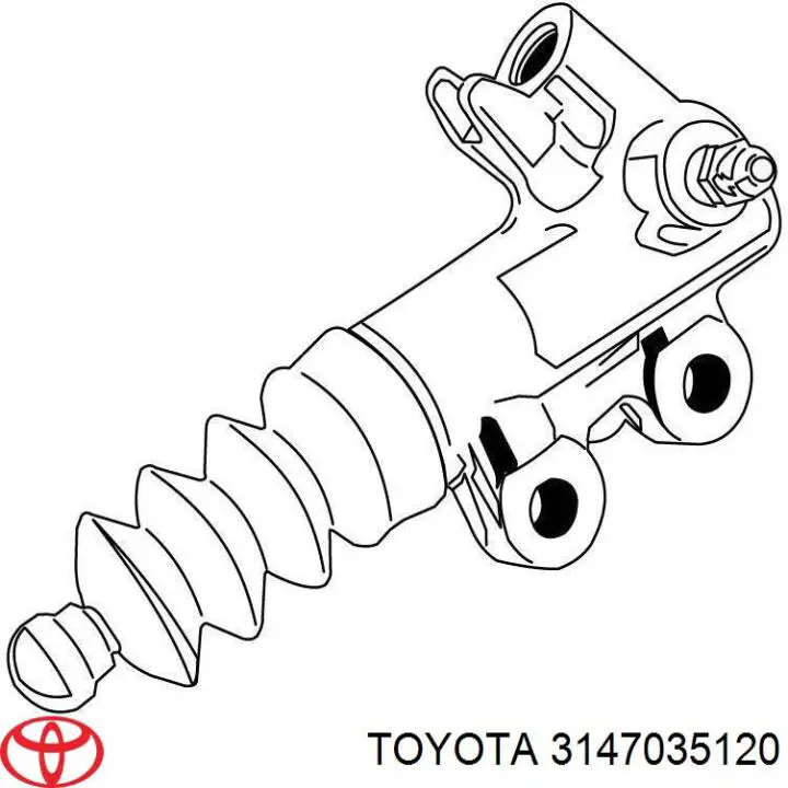 Купити 3147035120 Toyota Робочий циліндр зчеплення