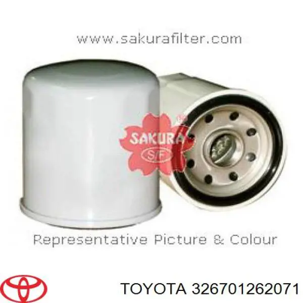 326701262071 Toyota Фільтр масла