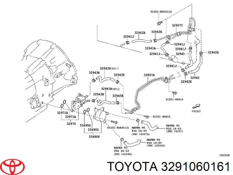 Радіатор охолодження, АКПП на Toyota Land Cruiser (J200)