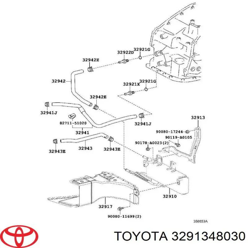  Toyota 3291348030 ціна, від 118.82 USD