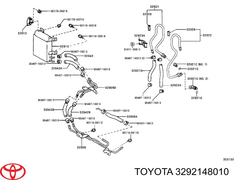 3292148010 Toyota 