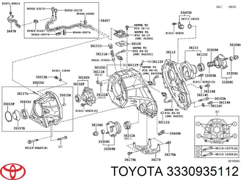 3330935112 Toyota 